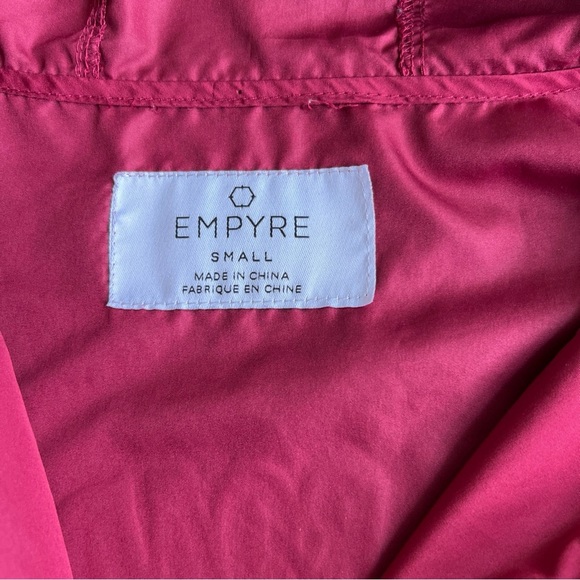Empyre Red Graphic Hoodie Windbreaker Jacket - Picture 7 of 7